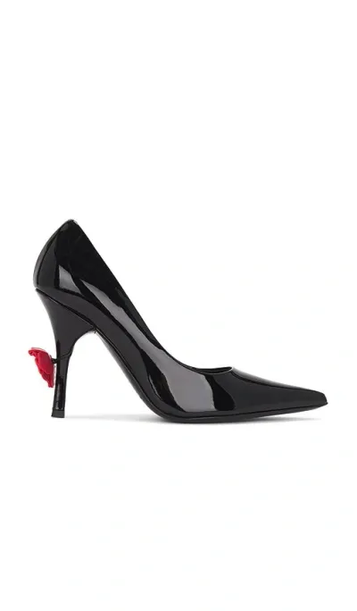 Magda Butrym Leather Pump In Black