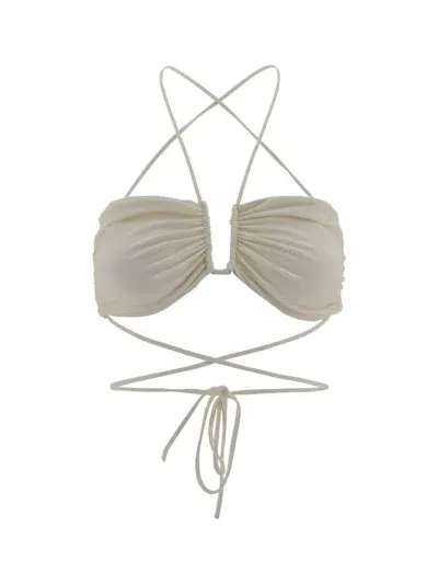 Magda Butrym Swimwear In Cream