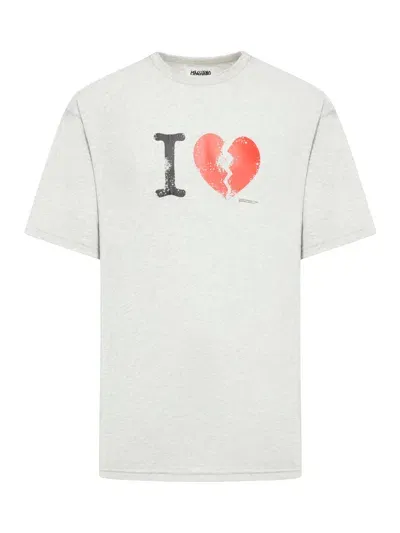 Magliano Graphic Print T-shirt In Grey