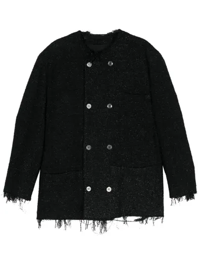 Magliano Shining Officina Coat In Black