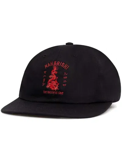 Maharishi Dragon Anniversary Cap In Black