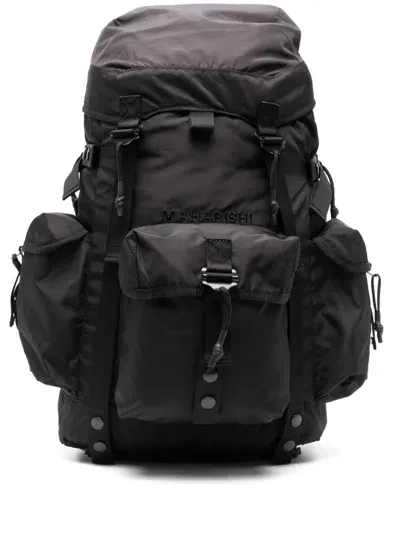 Maharishi Maha M.a.l.i.c.e. Backpack In Black