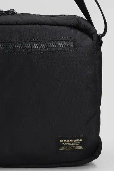 Maharishi Maha Malice Shoulder Bag In Black