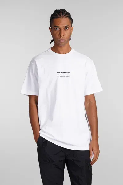 Maharishi Pax Cultura T-shirt In White