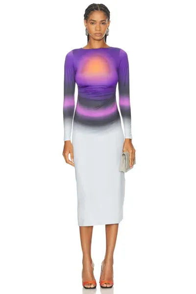 Maisie Wilen Saturn Midi Dress In Night