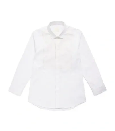 Maison Ava Kids' Tristan Shirt In White