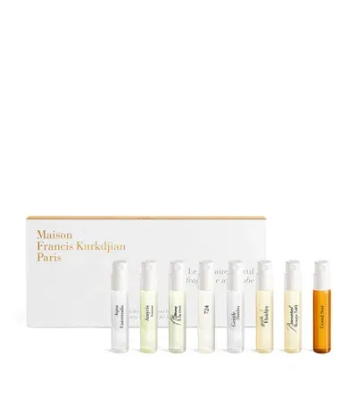 Maison Francis Kurkdjian Fragrance Wardrobe Discovery Collection For Him In White