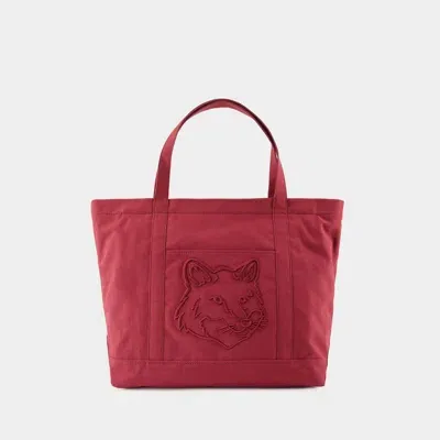 Maison Kitsuné Fox Head Large Shopper Bag