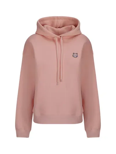 Maison Kitsuné Hoodie In Pasture Rose