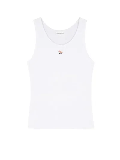 Maison Kitsuné Tank Top In White