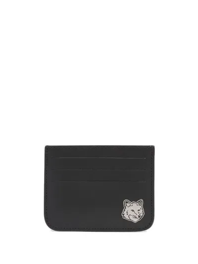 Maison Kitsuné Wallets In Black