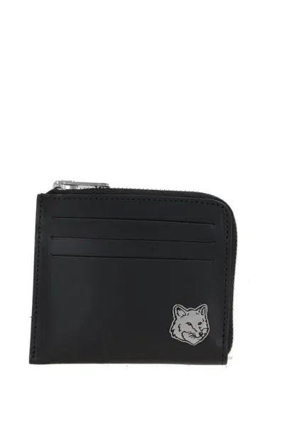 Maison Kitsuné Wallets In Black