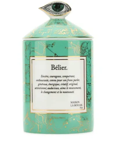 Maison La Bougie Bélier Scented Candle In Green