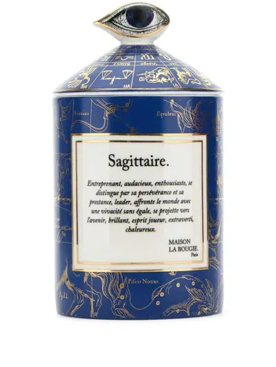 Maison La Bougie Sagittaire Scented Candle In Blue