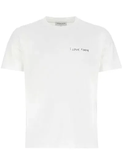 Maison Labiche Cotton T-shirt In White