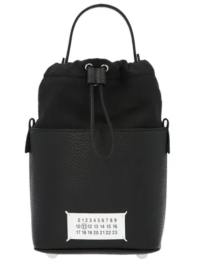 Maison Margiela '5ac' Bucket Bag In Black