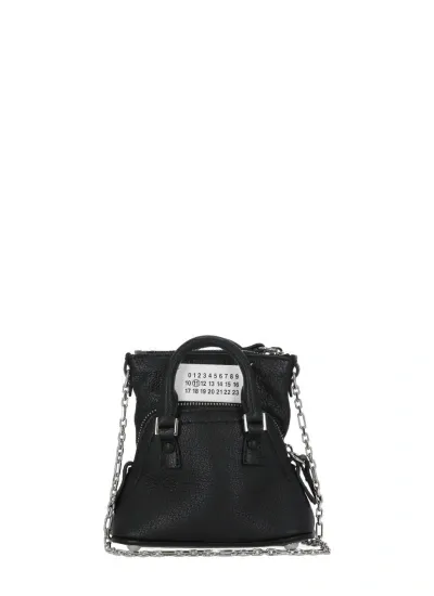 Maison Margiela 5ac Shoulder Bag In Black