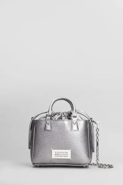 Maison Margiela 5ac Shoulder Bag In Silver