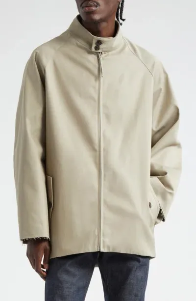 Maison Margiela Beetle Back Gabardine Trench Jacket In Col. 81