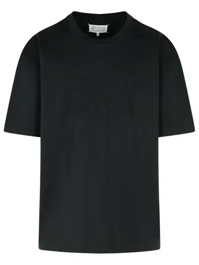 Maison Margiela Black Cotton T-shirt Man