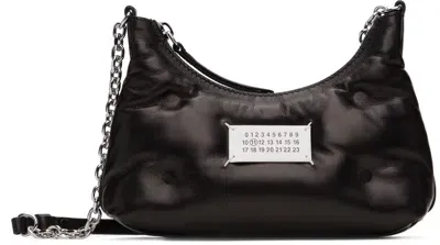 Maison Margiela Black Glam Slam Micro Bag In T8013 Black