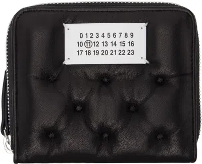 Maison Margiela Black Glam Slam Wallet In T8013 Black