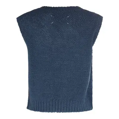 Maison Margiela Blue Hemp Vent Top