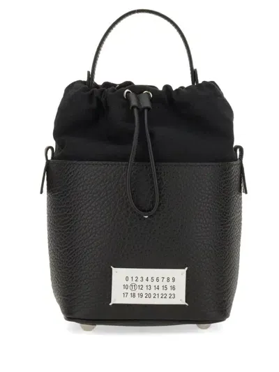 Maison Margiela Bucket Bag In Black