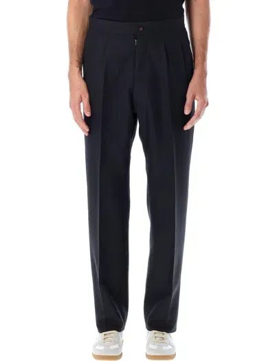 Maison Margiela Buckle Strap Detailed Pants In Black