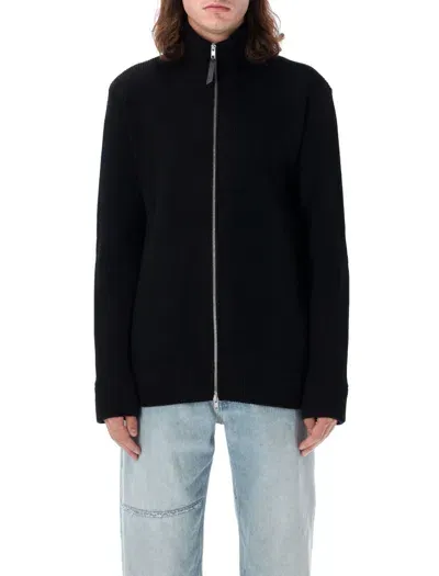 Maison Margiela Camioner Cardigan In Black