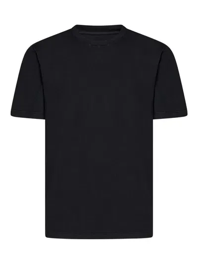 Maison Margiela Cotton Jersey T-shirt In Black