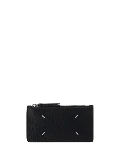 Maison Margiela Card Holder In Black