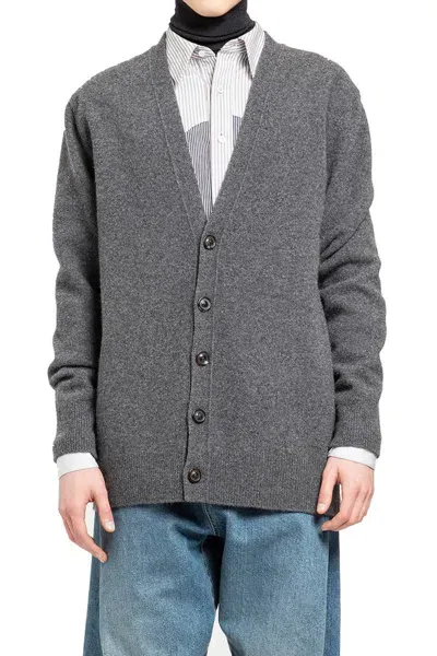 Maison Margiela Cardigan In Grey