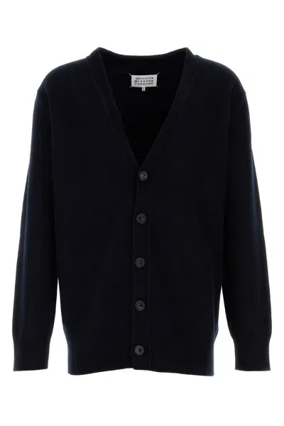 Maison Margiela Cardigan-m Nd  Male In Blue