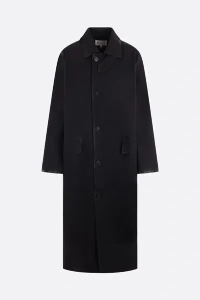 Maison Margiela Coats In Black