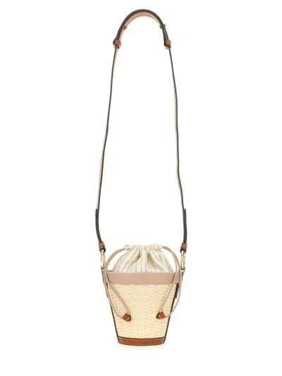 Maison Margiela Fire Bucket Bag In Powder