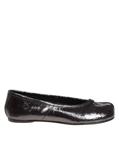 Maison Margiela Tabi Ballet Flats In Black