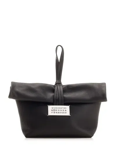 Maison Margiela Foldable Clutch In Black