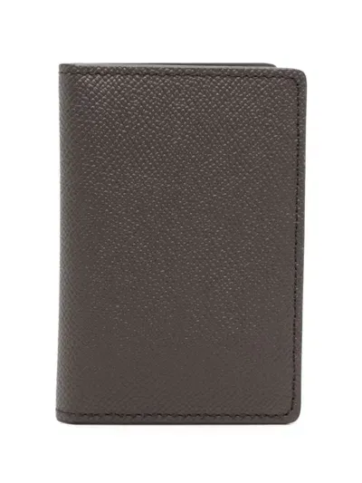 Maison Margiela Four Stitches Card Holder In Brown