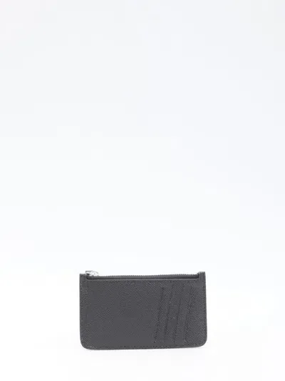 Maison Margiela Four Stitches Cardholder In Black