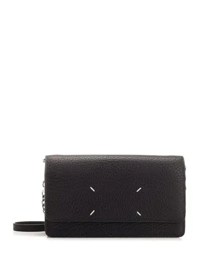 Maison Margiela Four Stitches Wallet In Black