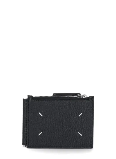 Maison Margiela Four Stitches Wallet In Black