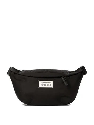 Maison Margiela "glam Slam Belt Bag" Bumbag In Black