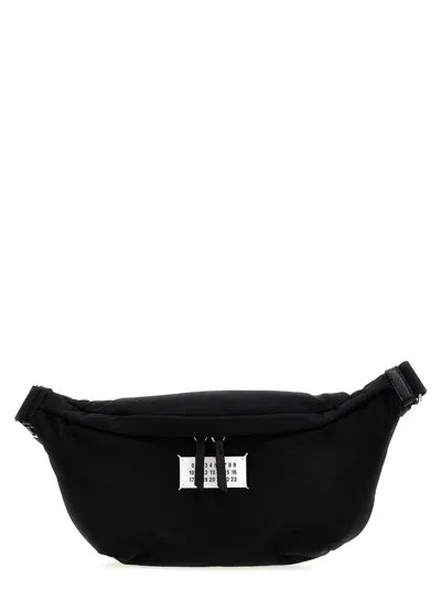 Maison Margiela Glam Slam Belt Bag Fanny Pack In 黑色的