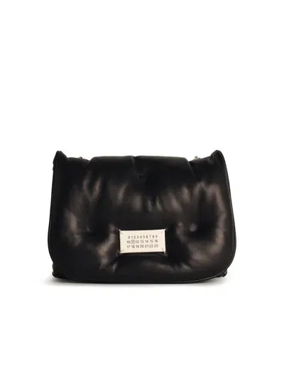 Maison Margiela Glam Slam Black Leather Crossbody Bag