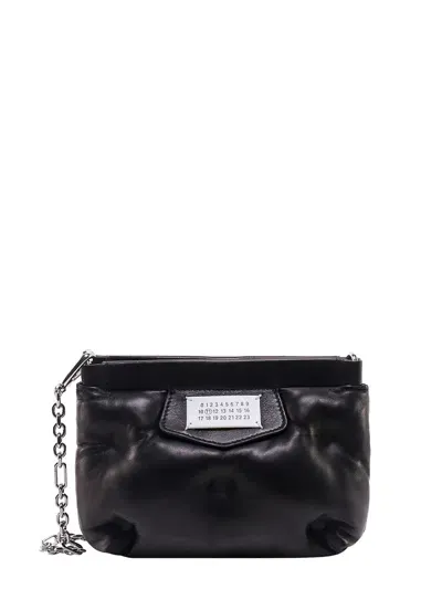 Maison Margiela Glam Slam Clutch In Black