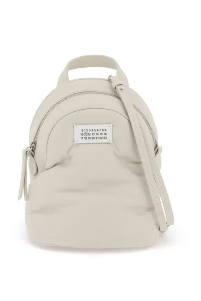 Maison Margiela Glam Slam Crossbody Backpack In Neutro