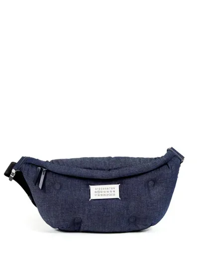 Maison Margiela Glam Slam Belt Bag In Blau