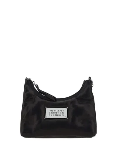 Maison Margiela Glam Slam Hobo Shoulder Bag In Black