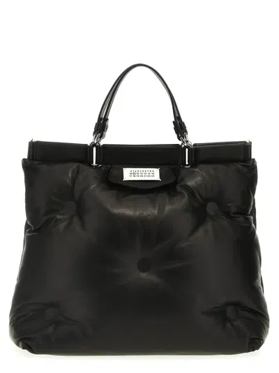 Maison Margiela Glam Slam Medium Shopper In Black